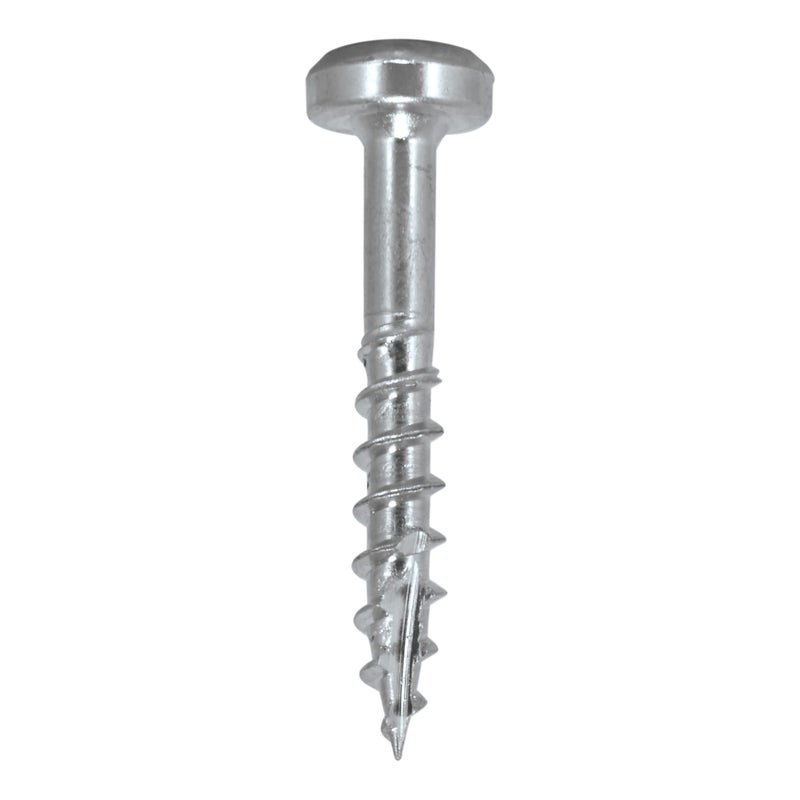 Trend Pocket Hole Screws for Softwoods, 1 Inch Long, Pack of 500, Coarse Self-Cutting Threaded Square Drive Screws, PH/7X25/500C - Image 2